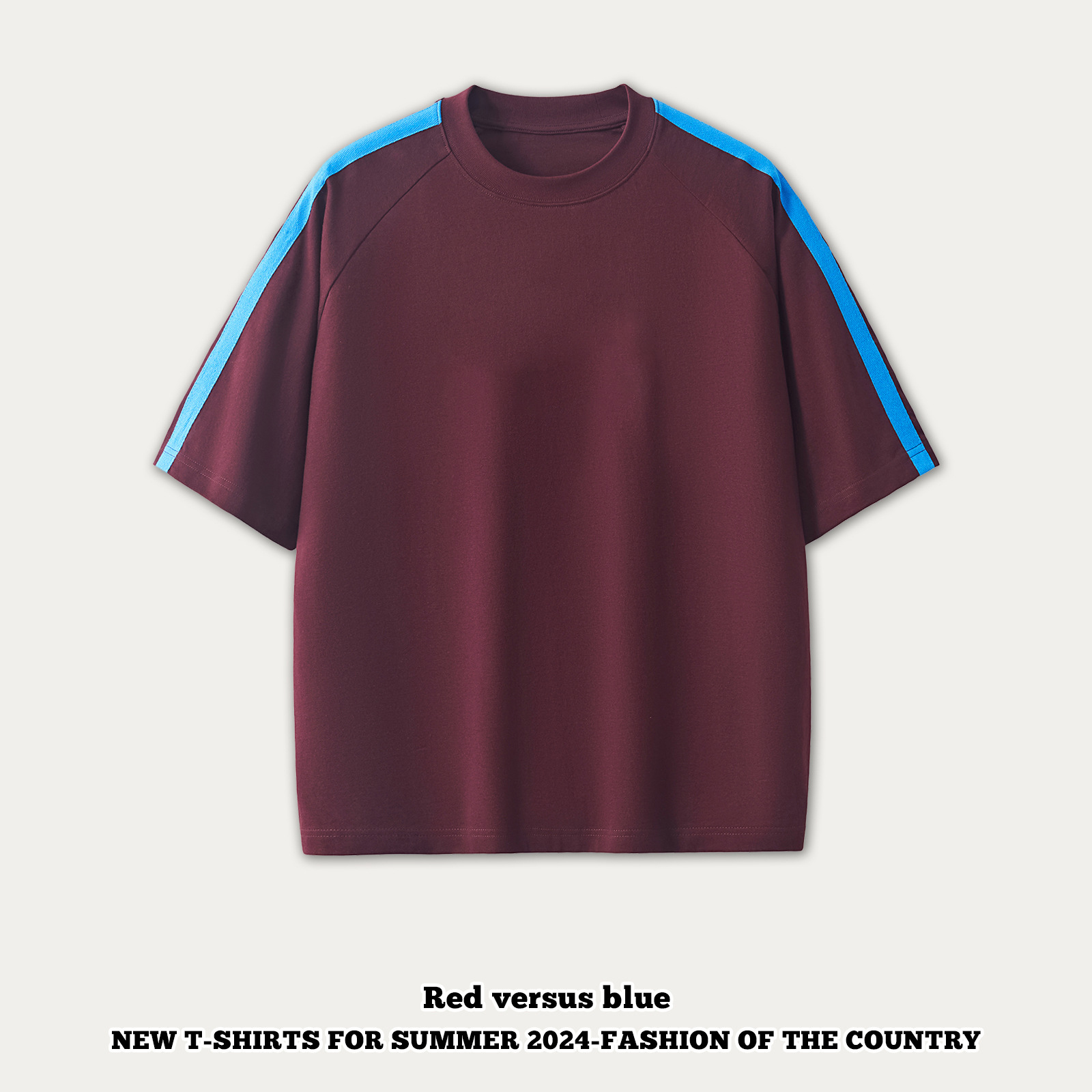 Rouge contre bleu