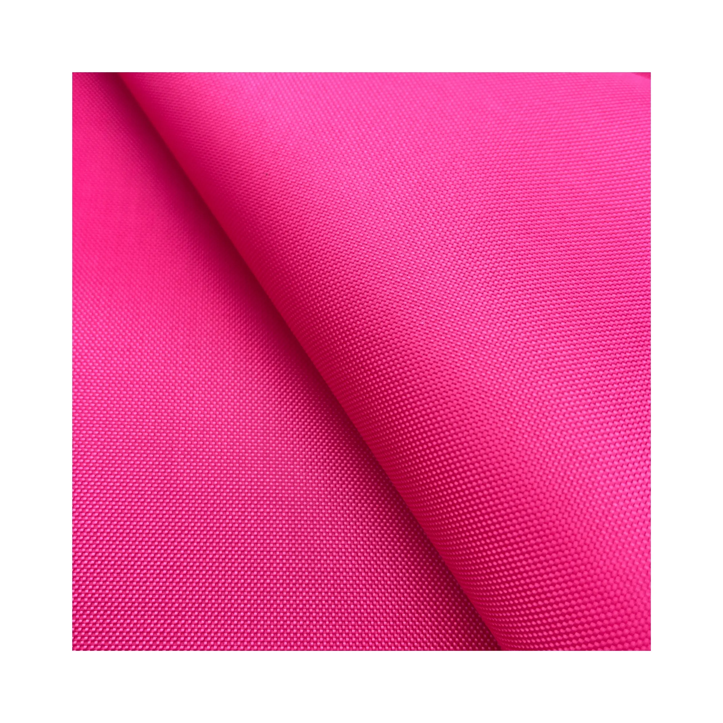 100% Polyester tissé imperméable rouleau tissu PU enduit Oxford tissu pour extérieur imperméable Camping tente sac