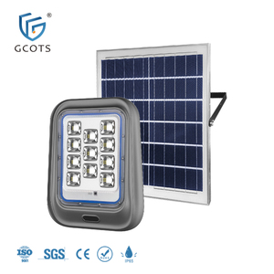 GCOTS 30W 50W 100W 150W Solar Powered Stadium Flood <b>Lights</b> Outdoor LED IP65 <b>Waterproof</b> Garden Sports Lighting With Timing <b>Switch</b> - Product Image 2