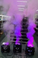 Ventilateur à colonne d'air 3000W avec écran couleur RGB, contrôle LED DMX/télécommande intégré, idéal pour les soirées disco