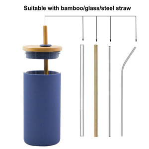 Borracce in Vetro Borosilicato a Doppia Parete da 20oz, 30oz, 40oz, Personalizzabili, Arcobaleno, per Viaggi, Senza BPA, Antigoccia, per Sublimazione - Product Image 4