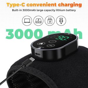 Dispositivo de masaje 3 en 1 para hombros y rodillas, al por mayor para personas mayores, almohadillas térmicas eléctricas USB para masaje de rodillas - Product Image 5