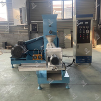 Machine extrudeuse de granulés d'aliments pour poissons aquatiques miniatures, haute performance et facile d'utilisation