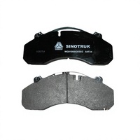 Plaquettes de frein à disque WG9100443050 Sinotruk Howo T7H/TX/TH7 Pièces de camions lourds Pièces de machines de construction