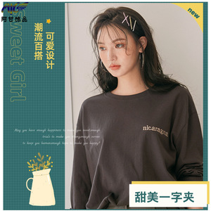 คลิปหนีบผมเกาหลี Hyuna สไตล์เดียวกันสำหรับผู้หญิงหมุดบ๊อบบี้สีลูกกวาดสำหรับเด็กที่ติดผมหน้าม้า - Product Image 2