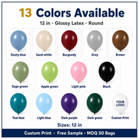 Lot de 100 ballons bleu marine de 12 pouces, idéaux pour les remises de diplômes, mariages, baby showers, anniversaires, décorations de fêtes sur le thème du baseball