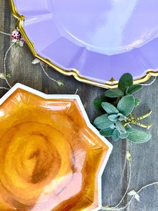 อุปกรณ์จัดงานปาร์ตี้ดามาย อีด มูบารัค จานกระดาษทรงแปดเหลี่ยม ผู้ผลิตจานกระดาษทรงแปดเหลี่ยมแบบกำหนดเอง ผ้าเช็ดปาก แก้วสำหรับอีด มูบารัค - Product Image 4