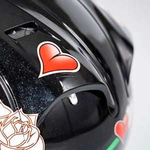 Ý phong cách retro cổ điển Mũ bảo hiểm mở mặt Mũ bảo hiểm xe máy Scooter nửa Helm cascos MOTOS Mũ bảo hiểm - Product Image 5