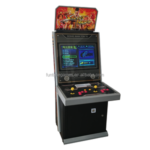 Professionele Leverancier Rechtop 32 Inch 2 Spelers Staan Klassieke Retro Vechten Arcade Video Game Machine En Machines - Product Image 1