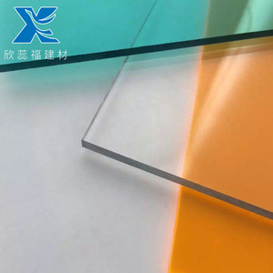 Xinruifu Pc Solid Sheet Transparent Polycarbonate Panel For Greenhouse Custom Size Available - Product Image 1