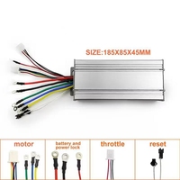 Kit de conversion de chariot électrique DIY 4x4 2000W 3000W 36V 48V avec moteur à chaîne de 14,5 pouces et télécommande pour chariot