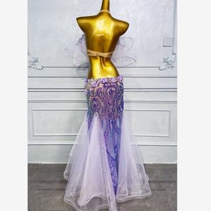 <span class=keywords><strong>Costume</strong></span> de <span class=keywords><strong>danse</strong></span> du ventre, <span class=keywords><strong>costume</strong></span> de <span class=keywords><strong>danse</strong></span> <span class=keywords><strong>orientale</strong></span> pour femmes, nouvelle robe longue 2026 - Product Image 2