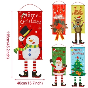 Buon natale portico porta Banner appeso ornamento decorazione natalizia per la casa natale Navidad 2022 felice anno nuovo <span class=keywords><strong>2023</strong></span> - Product Image 6