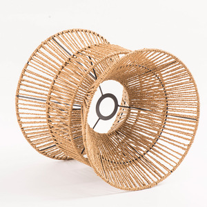 <span class=keywords><strong>Abat</strong></span>-<span class=keywords><strong>jour</strong></span> pendentif Globe tissé à la main vintage pour café Hall Bar Restaurant magasin de vêtements ou articles de maison en corde - Product Image 4