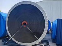 Sabuk Konveyor Karet Chevron Berpola Lebar 800mm dari JUXIN Industrial untuk Penanganan Material dengan Sudut Kemiringan
