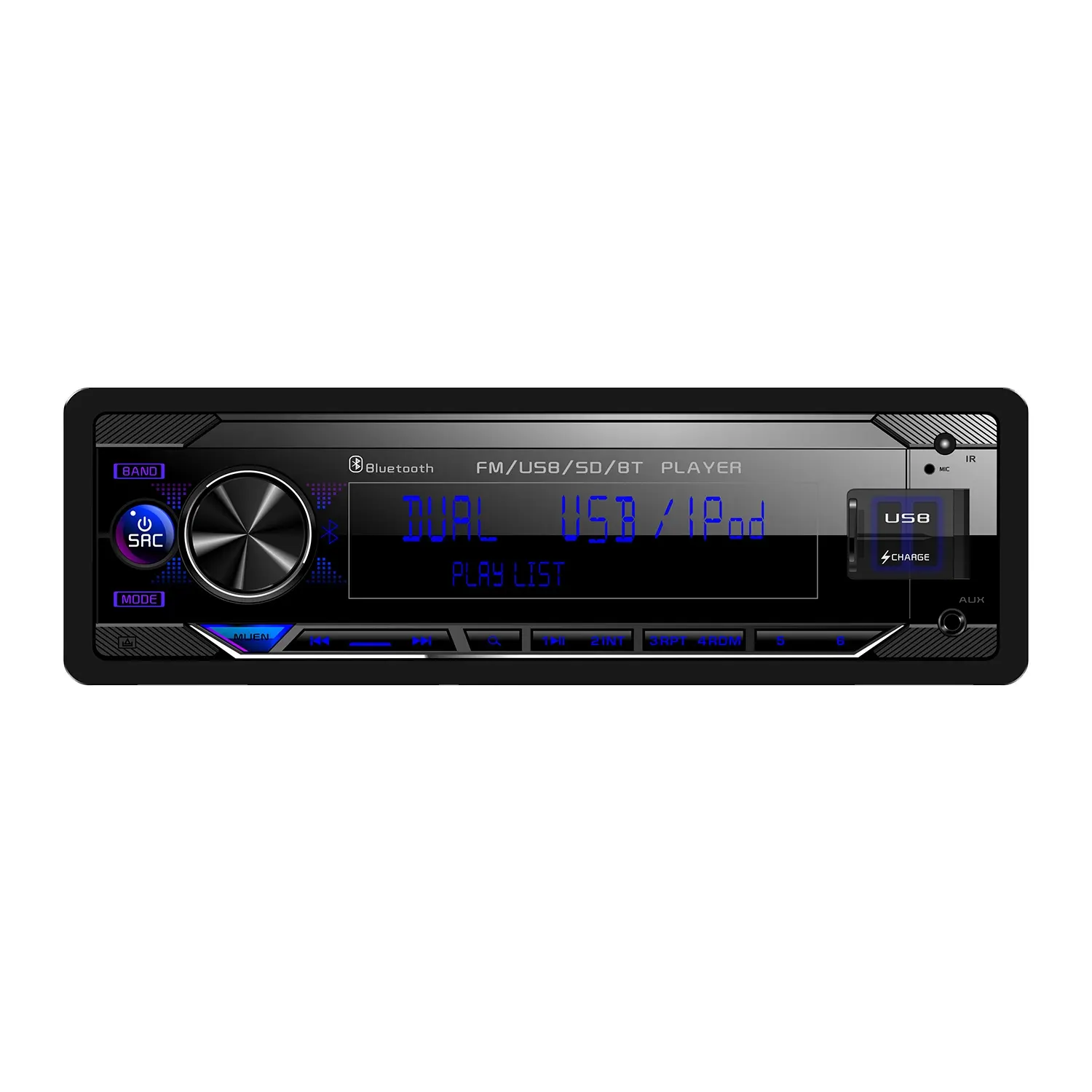 कार रेडियो खुली सीमा औद्योगिक पैनल वर्ग मॉनिटर के साथ यूनिवर्सल टच स्क्रीन रेडियो जीपीएस नेविगेशन बीटी