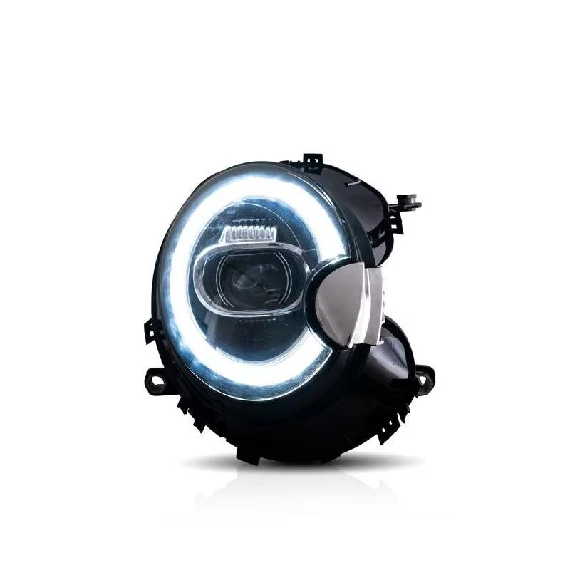 Headlight set for left-hand drive