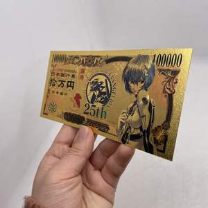 5 种类型日本卡通福音传道阿布卡·艾娃动漫金币 25 周年纪念纪念品礼品 - Product Image 5