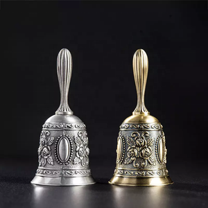Campana de mano para cena en clase, barra de aleación de Zinc y campana de mesa para restaurante - Product Image 3