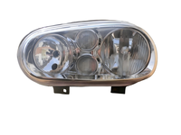 Faro LED OEM 1J0 941 005/1J0 941 006 para VW Golf MK4 Nuevo 6000K 12V 25W 4000 Lm Ajuste Universal