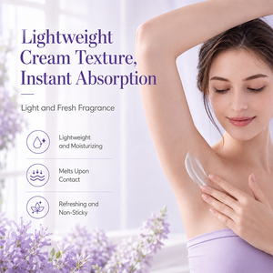Crème pour les aisselles KORMESIC certifiée Bpom, marque privée, 50g, éclaircissante douce pour femmes, parfum frais, niacinamide, soin corporel. - Product Image 3