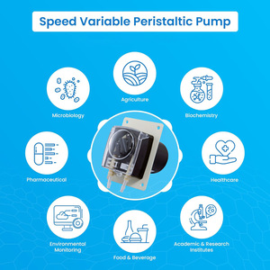 Fixed-Speed Th15 Peristaltic Pump Dc Motor Clamp Type 1/2 In Discharge For Fermentation Feeding Acid <b>Alkali</b> Defoaming - Product Image 5