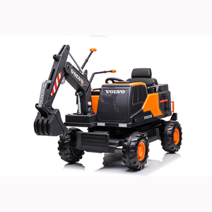 WDDK-VE888 Auto de Juguete para Niños Excavadora <span class=keywords><strong>VOLVO</strong></span> de 12V con Licencia Electrónica, Camioneta con Control Remoto para Niños - Product Image 3