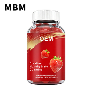 Gummies à la créatine monohydratée pour la croissance musculaire, gummies pré-entraînement, supplément de créatine - Product Image 1