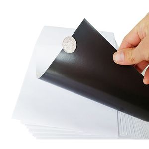 A4 8,5x11 inch printbaar magnetisch fotopapier, glanzend inkjet, flexibele rubberen magneetvel voor DIY koelkastmagneet fotodisplay - Product Image 1