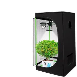Deerchirp2024 обновленная гидропонная система для выращивания растений Kit90 x90Small комбо с Wi-Fi умным вентиляционным вентилятором