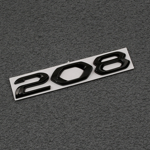 Metallo personalizzato 3d <span class=keywords><strong>logo</strong></span> digitale 208 <span class=keywords><strong>308</strong></span> 408 508 3008 4008 5008 adesivo adesivo decorativo - Product Image 3