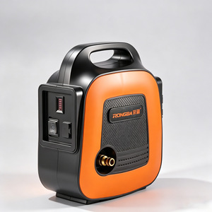 Bomba de Agua Eléctrica de 1500W+ de Plástico Naranja, Lavadora de Autos Portátil, Bomba de Riego para Exteriores, OEM ODM Personalizable - Product Image 3
