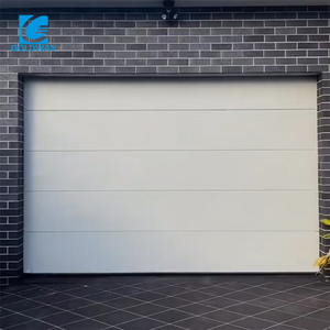 <span class=keywords><strong>Porte</strong></span> <span class=keywords><strong>de</strong></span> <span class=keywords><strong>garage</strong></span> <span class=keywords><strong>sectionnelle</strong></span> isolée moderne avec un design <span class=keywords><strong>de</strong></span> panneaux lisses pour usage résidentiel - Product Image 4