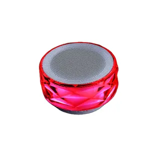Mini haut-parleur Portable en diamant, petite enceinte de luxe A20, sans fil, mains libres, avec fente de carte TF, lecteur Audio LED