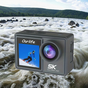 Cámara de acción con pantalla táctil Ultra HD de 2,0 pulgadas Wifi inalámbrica 5K 30fps <span class=keywords><strong>4K</strong></span> 60fps impermeable gran angular para deportes al aire libre para - Product Image 2