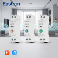 Interruptor de Circuito Inteligente Wi-Fi Serie Eastron IB1-63, Control Remoto por Aplicación Smart Life, Interruptor de Circuito Inalámbrico