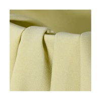 Collection Printemps/Été 2026 – Tissu élégant en Georgette douce, 71 % Acétate, 29 % Polyester, enduit PVC, tissé, pour Culottes, Demi-Vestes et Chemises pour Filles – Uni