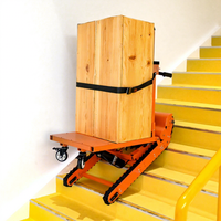 Chariot à main électrique robuste pour monter les escaliers, directement de l'usine |   Chariot pliable en aluminium pour monter les escaliers avec télécommande