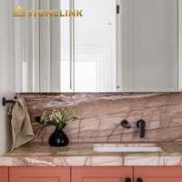 Marbre Bellini poli haut de gamme moderne avec des veines audacieuses pour les projets de design d'intérieur commercial et résidentiel