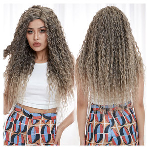 Extensions de <span class=keywords><strong>cheveux</strong></span> synthétiques en gros, 22 pouces, style Deep Wave, Water Wave, Twist, Goddess Braids, Ombré Blond - Product Image 3