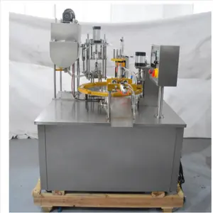 Colher plástica rotativa automática enchimento mel selagem máquina