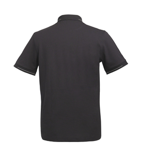 HANDEE POLO Polo à manches courtes blanc pour homme, logo brodé, coton piqué décontracté, respirant, coupe classique - Product Image 5