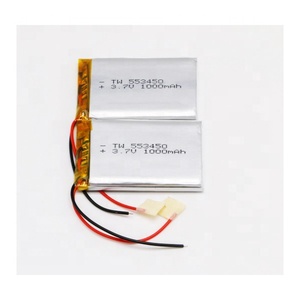 553450 <span class=keywords><strong>1000mah</strong></span> <span class=keywords><strong>3</strong></span>.<span class=keywords><strong>7v</strong></span> titanate hard case drone rich power polymer lithium ion battery cells - Product Image 3