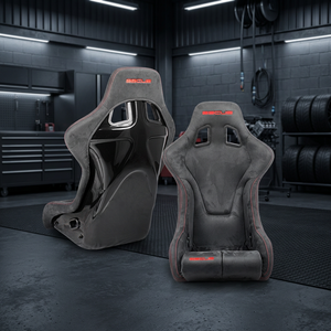 Siège de simulation de course professionnel Apex Sport FRP Alcantara pour simulateur de course complet, coque haute résistance, chaise de jeu ergonomique au design profilé - Product Image 1