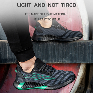 Hanagal - Zapatillas de Seguridad Personalizadas para Hombre, Antideslizantes, con Puntera de Acero, Fáciles de Poner, Ligeras y Cómodas - Product Image 6