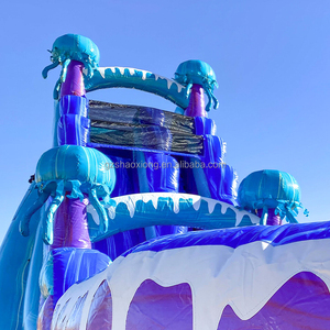 Toboganes Acuáticos Comerciales Personalizables <span class=keywords><strong>para</strong></span> Exteriores, con Temática <span class=keywords><strong>de</strong></span> Medusas, Grandes, Desmontables, <span class=keywords><strong>para</strong></span> Niños y Adultos, Inflables - Product Image 3