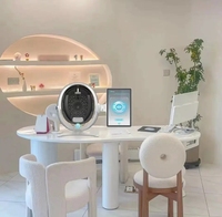 Analyseur de peau professionnel Max Skin Analysis Machine, analyseur de peau du visage 3D avec détection IA, scanner facial, analyseur de cheveux, du cuir chevelu et de la peau