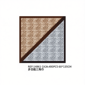 Foulard in Seta 60x135cm Stampa Digitale Multifunzionale per Uomo Donna Casual Tutte le Stagioni Uso Quotidiano - Product Image 3