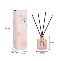 Long temps 50Ml parfum de maison désodorisant vanille parfum huile diffuseur aromathérapie diffuseur ensemble bureau salle de bain