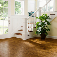 Revêtement de sol de luxe pour la décoration intérieure, auto-adhésif, imperméable, résistant à l'usure, revêtement de sol LVT facile à installer, carreaux autocollants en vinyle